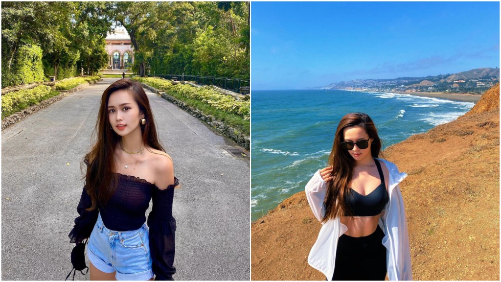 梁超怡的身材勻稱，深得網民喜愛。（ig@chiuyiileung）